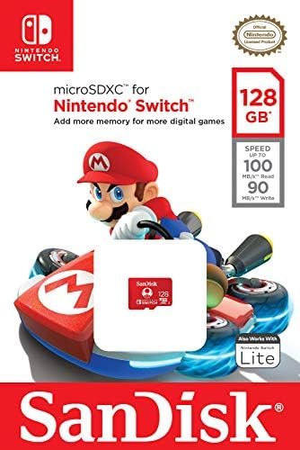 SanDisk 128 GB microSDXC para Nintendo Switch