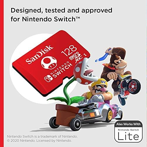 SanDisk 128 GB microSDXC para Nintendo Switch