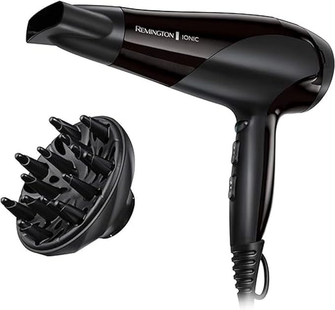 Remington Secador de Pelo Ionic Dry 2200 - Cabello Sin Encrespamiento