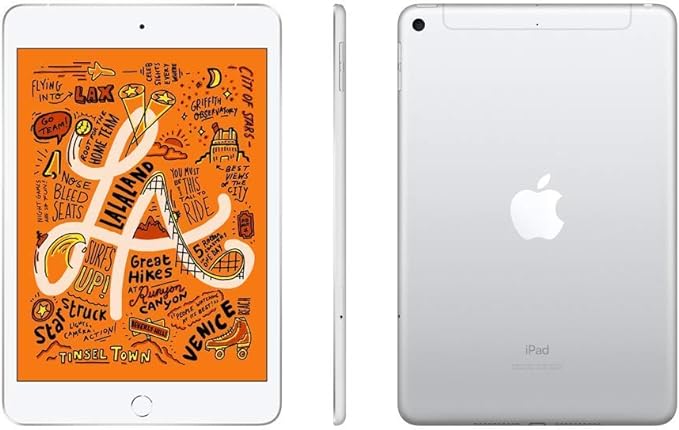 Apple iPad Mini 5 64GB 4G - Plata - Desbloqueado (Reacondicionado)