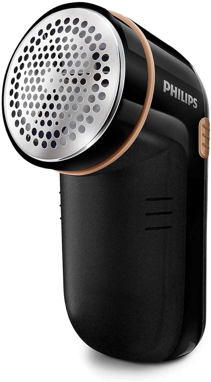 Philips GC026/80 Quitapelusas, Negro Y Dorado