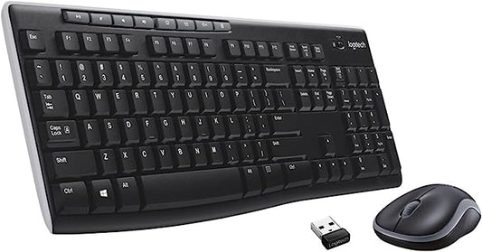 Logitech MK270 Combo Teclado y Ratón Inalámbrico para Windows