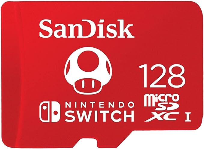 SanDisk 128 GB microSDXC para Nintendo Switch