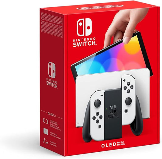 Consola Nintendo Switch (modelo OLED) Blanca - Pantalla de 7 Pulgadas