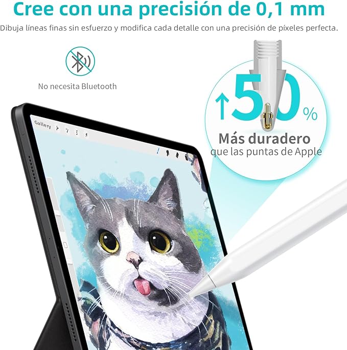 Metapen A8 Lapiz para Tablet iPad 2018-2023