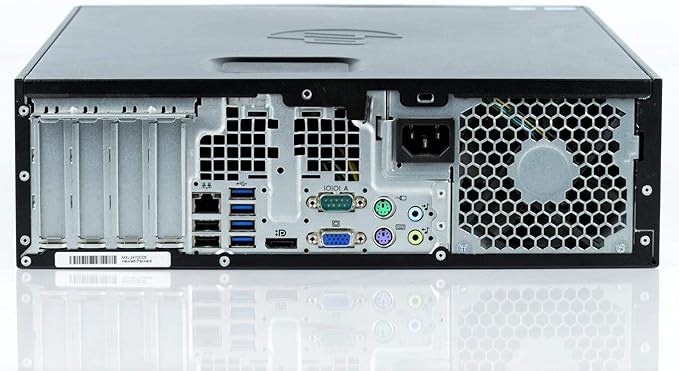 Ordenador de Sobremesa HP Elite 8300 SFF - Intel Core i5-3470 3.2 GHz - 16GB RAM - Disco SSD 240GB + HDD 500GB - Windows 10 Pro ES 64 (Reacondicionado)