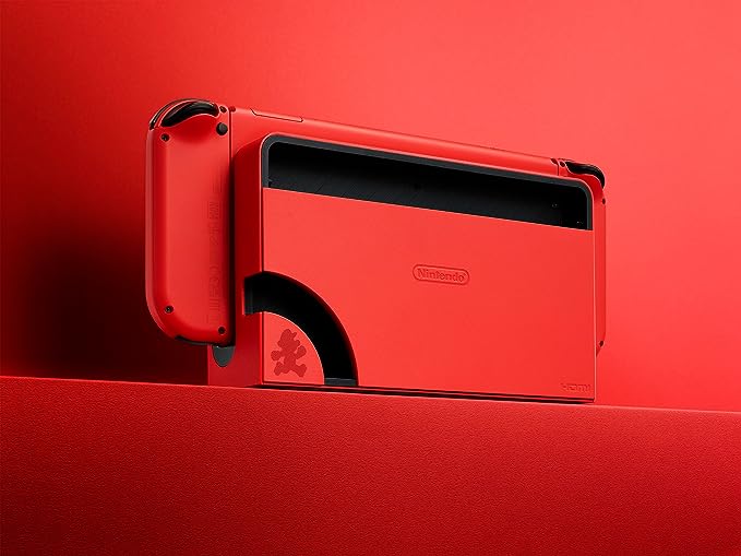 Nintendo Switch OLED Rojo (Edición Mario)