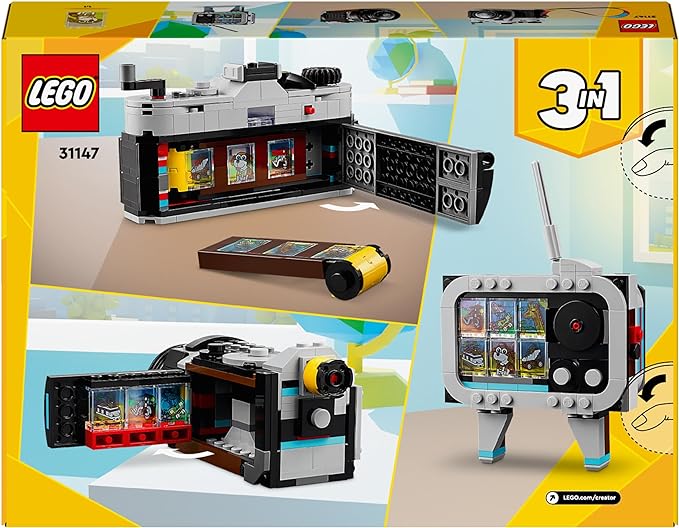 LEGO Creator 3 en 1 Cámara Retro de Juguete